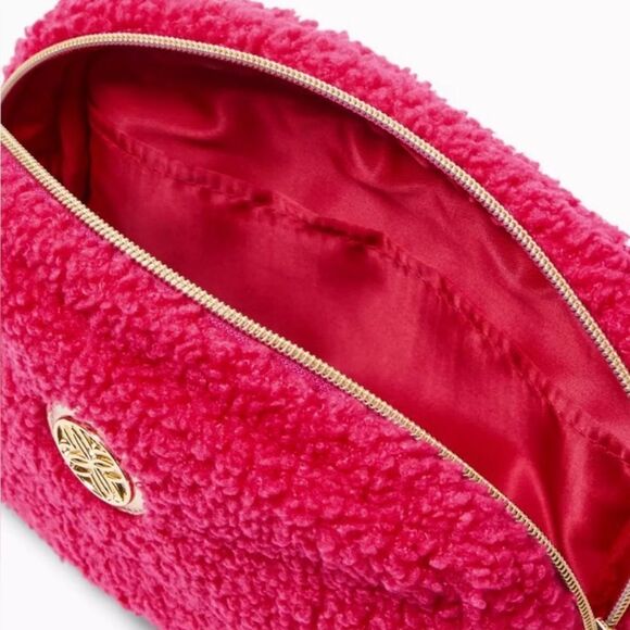 Lilly Pulitzer Pink, Jeanie Sherpa Crossbody Bag. - Picture 5 of 8